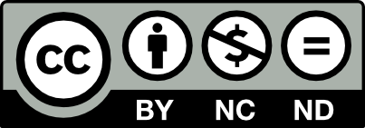 Attribution-NonCommercial-NoDerivatives 4.0 Międzynarodowe